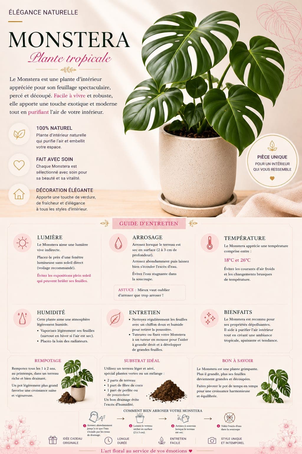 Monstera miniature 3