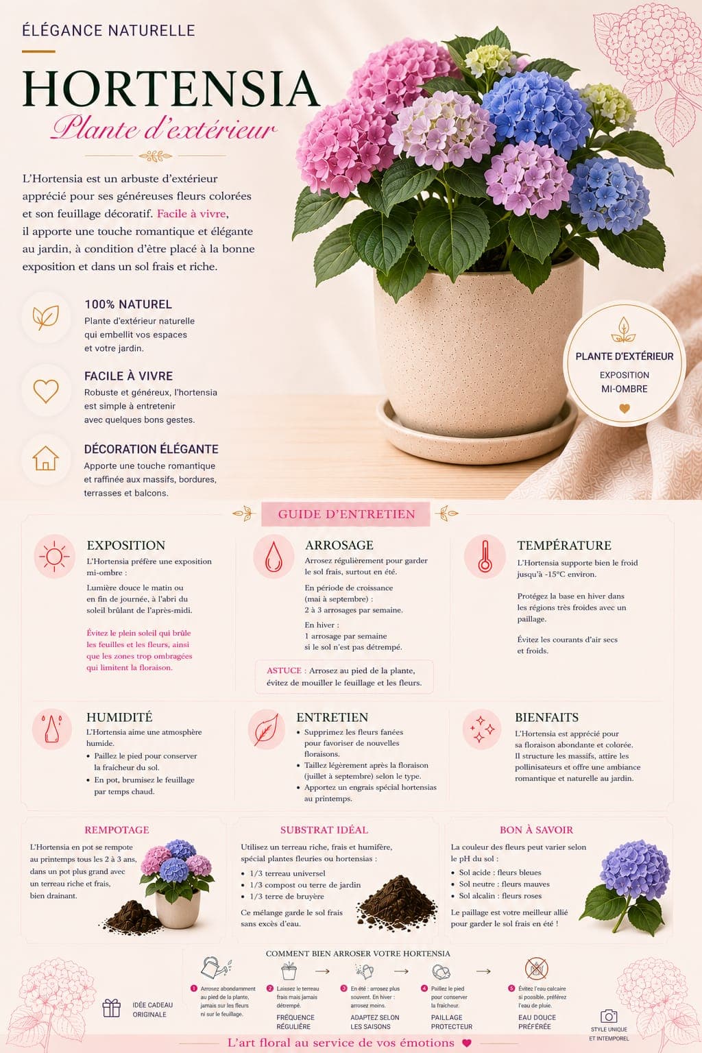 Hortensia miniature 3