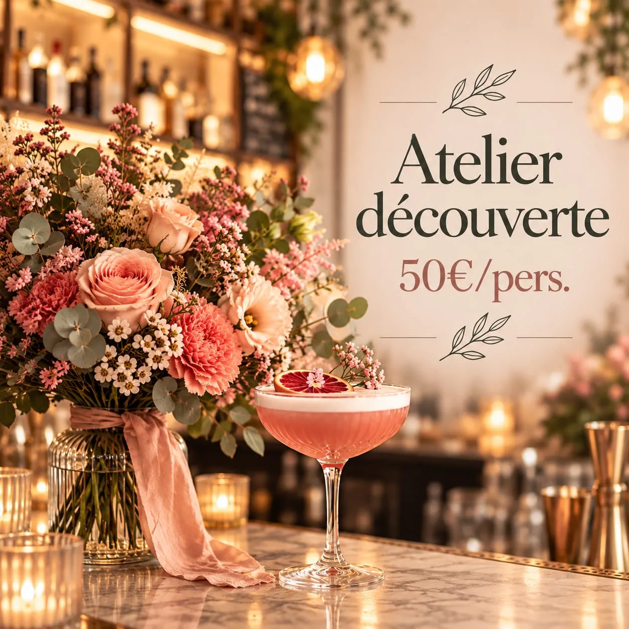 Atelier Arts florales x Mixologie découverte — photo 1