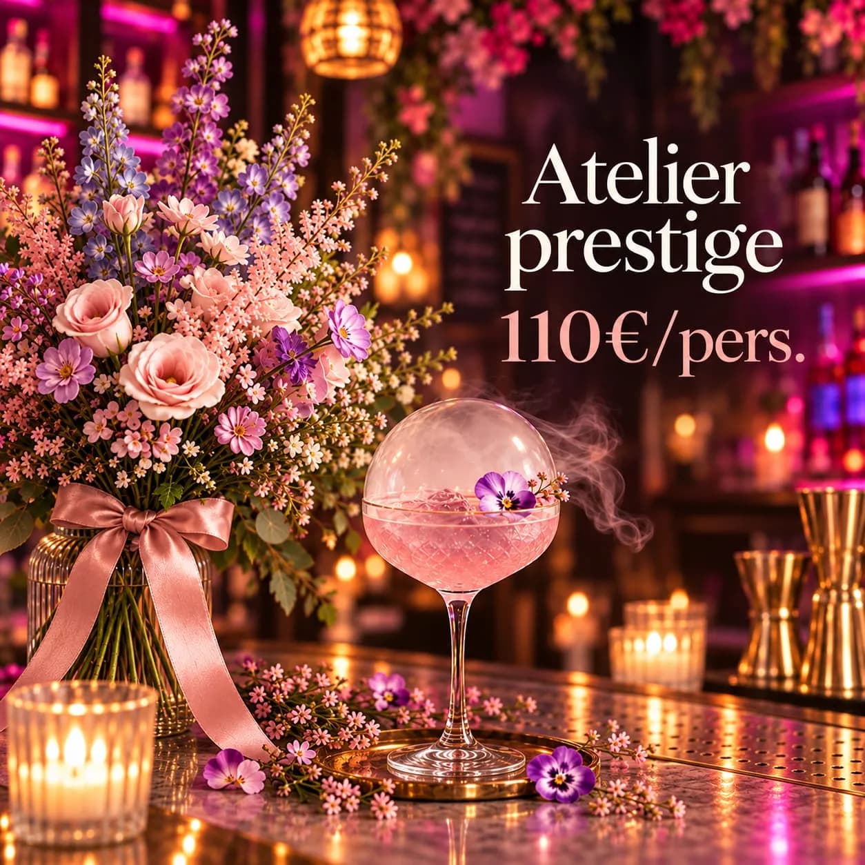 Atelier Arts Floral X Mixologie prestige — photo 1